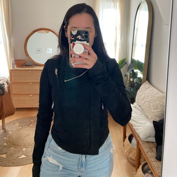 Rick Owens Classic Biker Leather Jacket Black - Picture 8 of 11